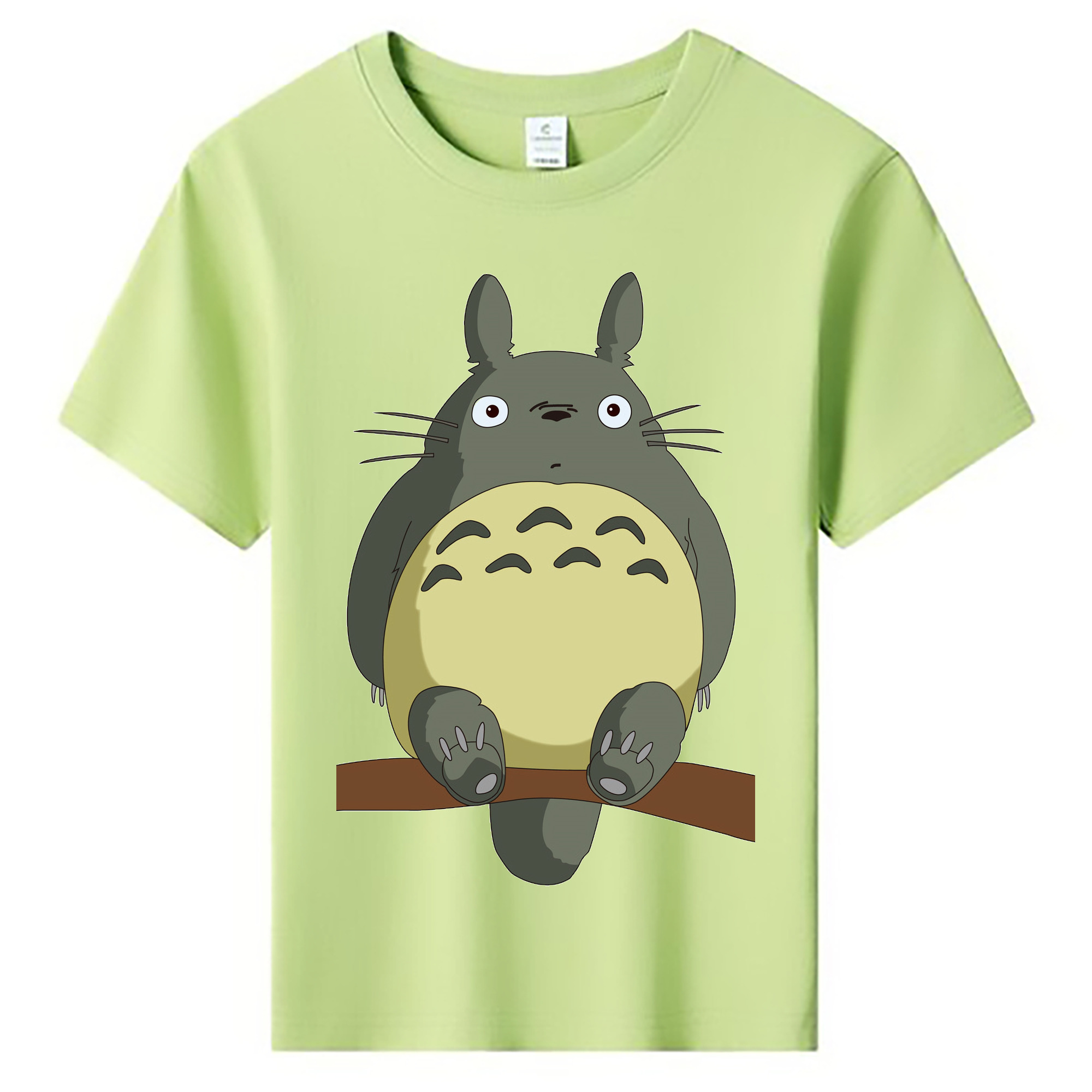 （画像用） となりのトトロ 草壁メイ 草壁サツキ My Neighbor Totoro Satsuki Kusakabe Mei Kusakabe 綿100％キッズTシャツ（フロントプリント）